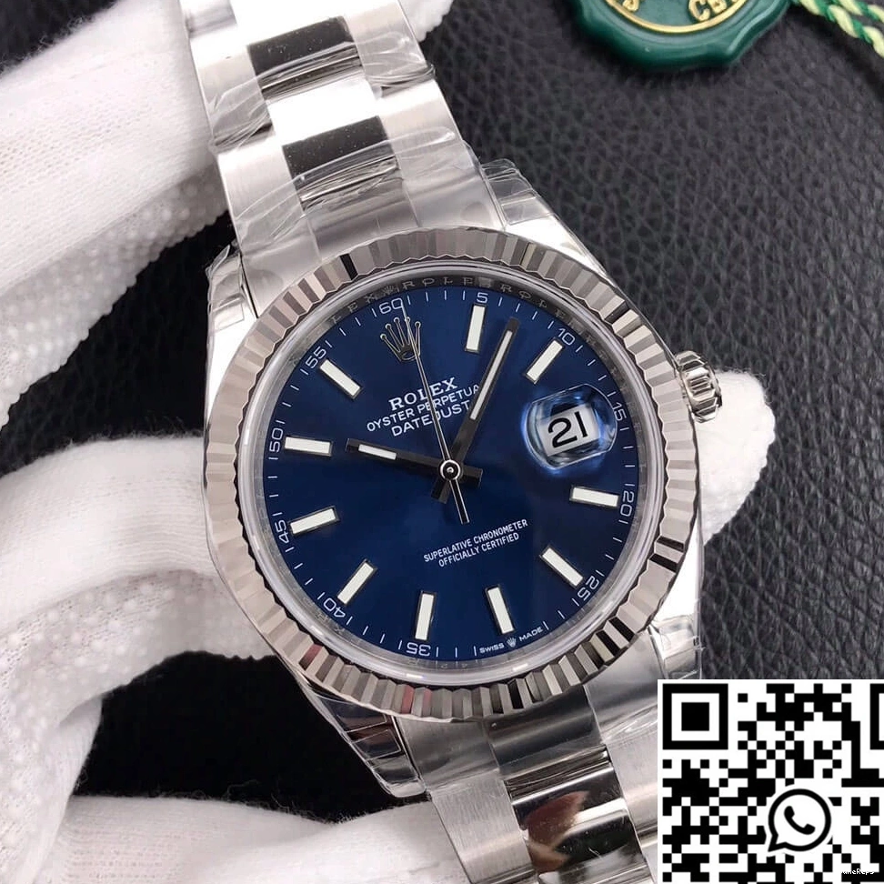 Blue VS Dial Rolex M126334-0001 Datejust Factory 0419